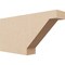 Ekena Millwork 2in. W x 6in. H x 12in. L Burlington Woodgrain TimberThane Rafter Tail, Primed Tan RFTUR02X06X12BURRCPR - alternate 1